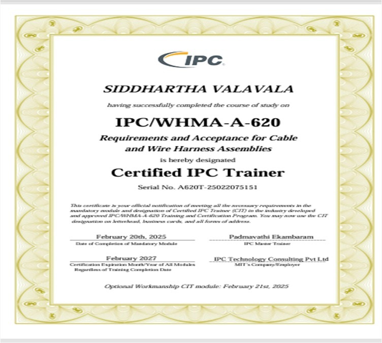 IPC Certification 2